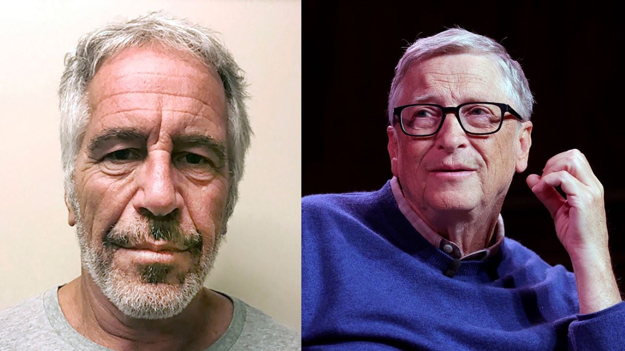 Jeffrey Epstein y Bill Gates.