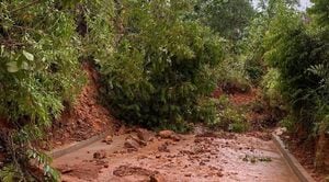 Fuertes lluvias generan emergencias en municipios de Caldas, Antioquia y Valle del Cauca