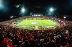 General view of Stadium Atanasio Girardot during Eagle Cup Champion 2019 Final match between Independiente Medellin and Deportivo Cali at the Atanasio Girardot Stadium, in the city of Medellin, Colombia on 6 November 2019. (Photo by Juan Carlos Torres/NurPhoto via Getty Images)