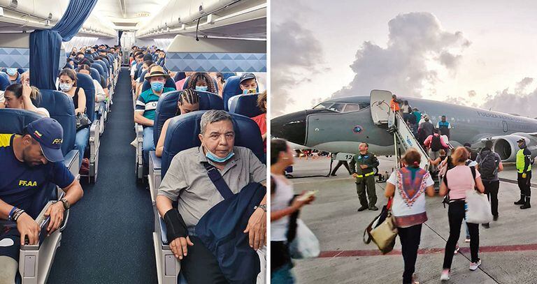    El presidente Gustavo Petro ordenó el uso de aviones de la Fuerza Aérea y dispuso, incluso, el avión presidencial para transportar a los ciudadanos que se encuentren varados por esta contingencia. 
