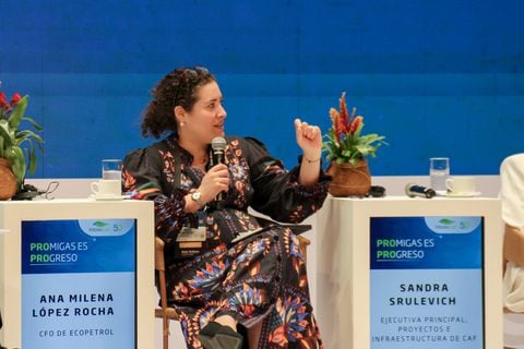 Ana Milena López Rocha, vicepresidenta Financiera de Ecopetrol.