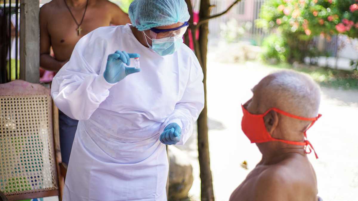 Vacunación masiva en Colombia