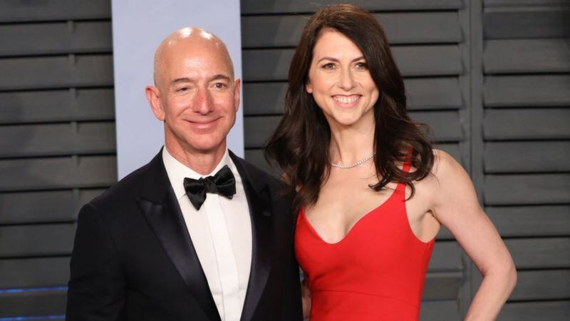 Mackenzie Scott se convirtió en multimillonaria tras divorciarse del fundador de Amazon, Jeff Bezos. Foto: Getty Images-BBC