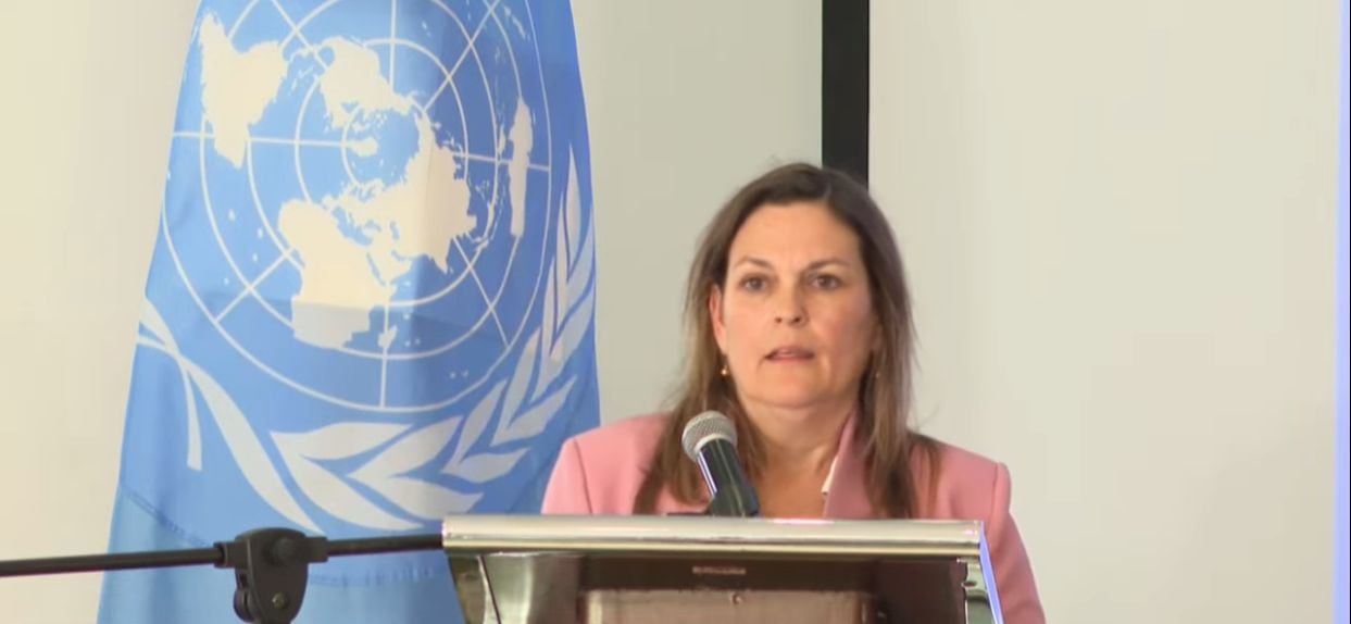 Juliette De Rivero, Representante en Colombia del Alto Comisionado de las
Naciones Unidas para los Derechos Humanos