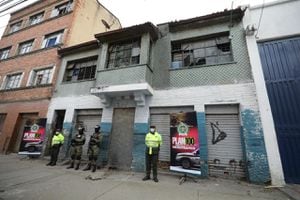 Demolición casa dedicada a la venta de droga en el centro de Bogotá